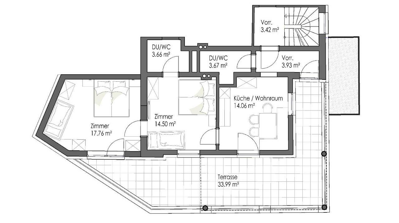 Апартаменты Haus Sabrina Зее Экстерьер фото